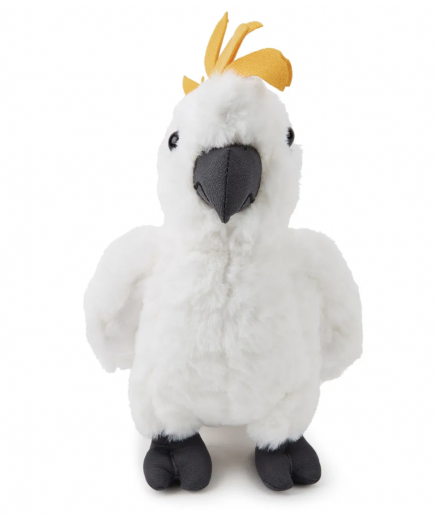 Charley The Cockatoo Eco Plush Toy Medium